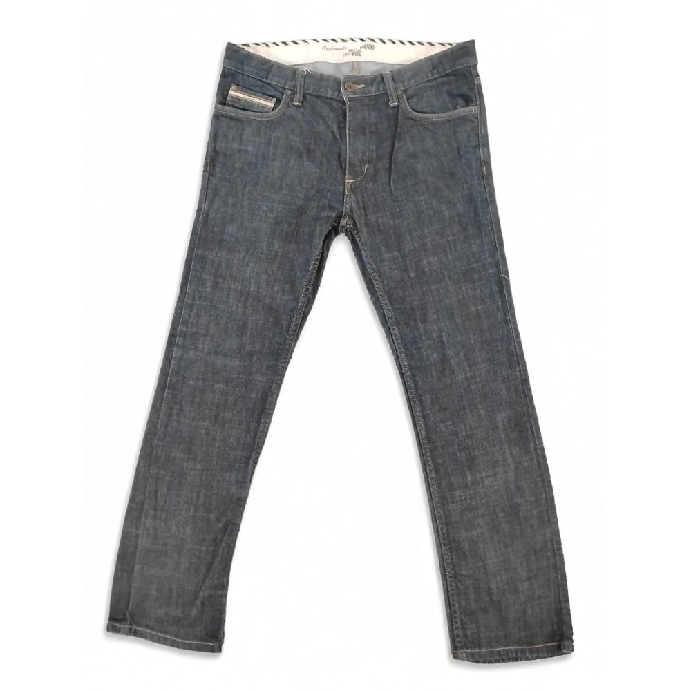 Vans Denim Jeans Mens Size 32"x30" Cotton Straight Leg Streetwear Minimalist